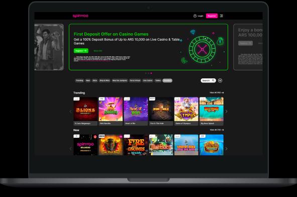 Spinyoo Casino Desktop